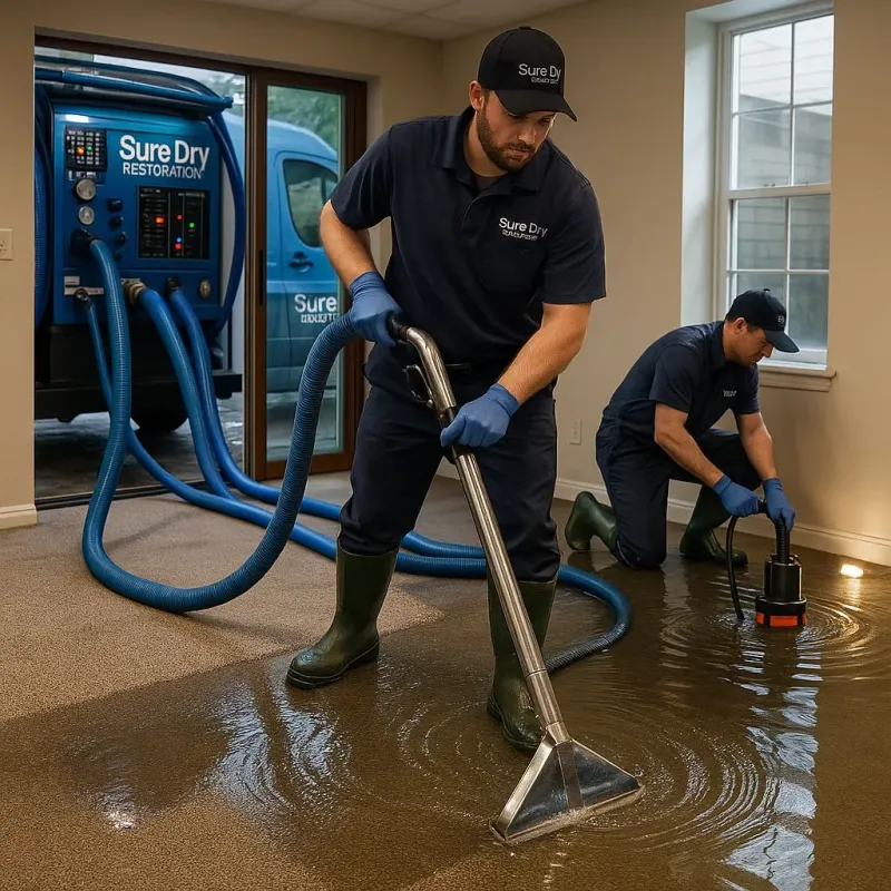 Water Extraction and Removal process in Santaquin, UT